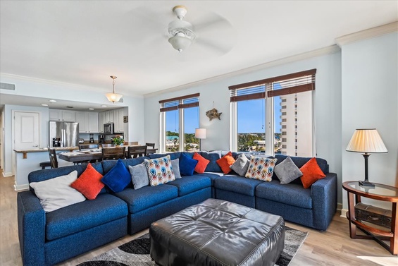 Spacious Gulf-View Living