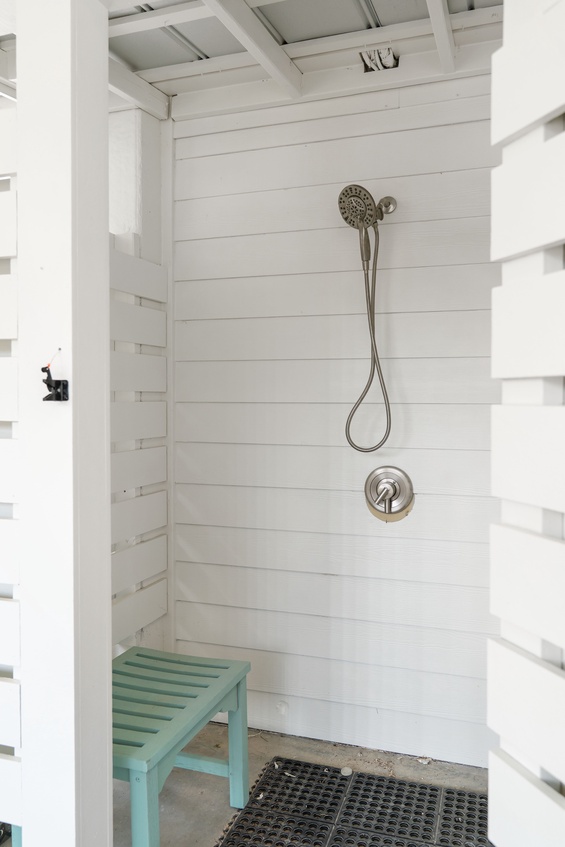 Private Exterior Shower