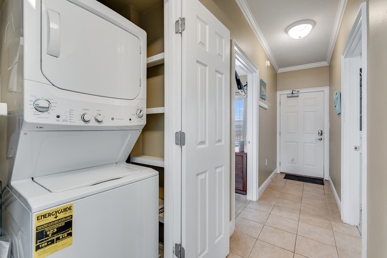 Convenient Laundry Space