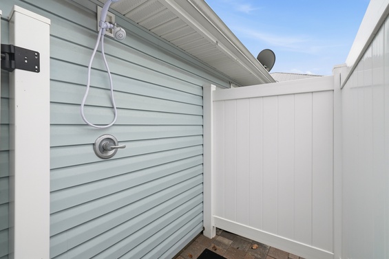 Refreshing Outdoor Shower