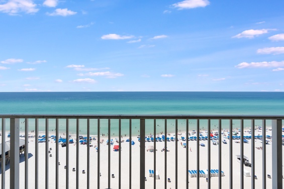 Private Gulf View Balcony