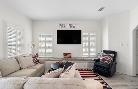 Red White and Beach