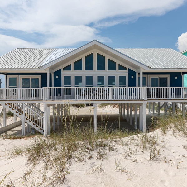 beach houses on the beach