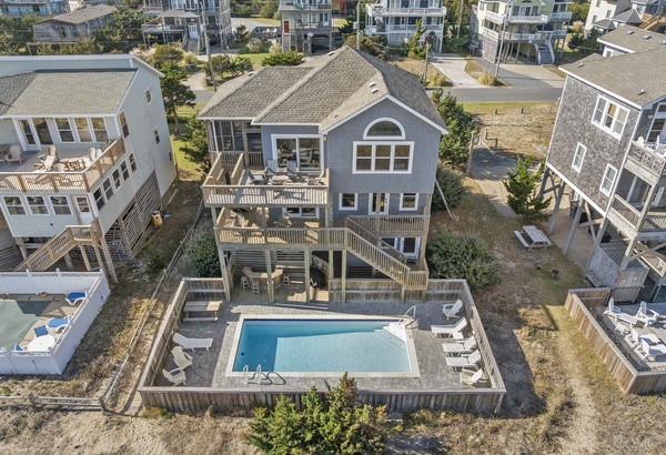 Lands End: Dog Friendly | Private Pool | Private Hot Tub | Oceanfront: vacation rental in Hatteras Island, Outer Banks