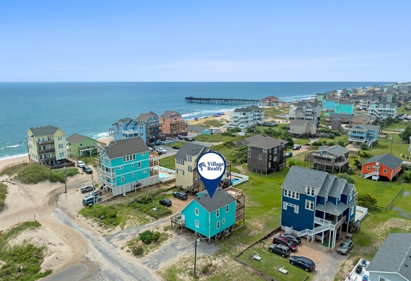 Color Me Beachy: Ocean Views | Hot Tub | Dogs OK: vacation rental in Hatteras Island, Outer Banks