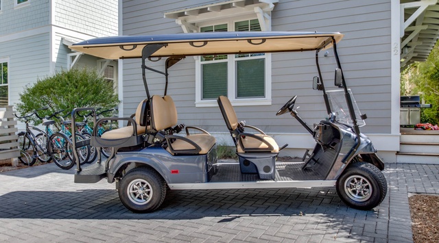 6 Seater Golf Cart Included!