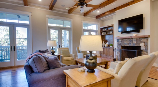 Second Floor: Living