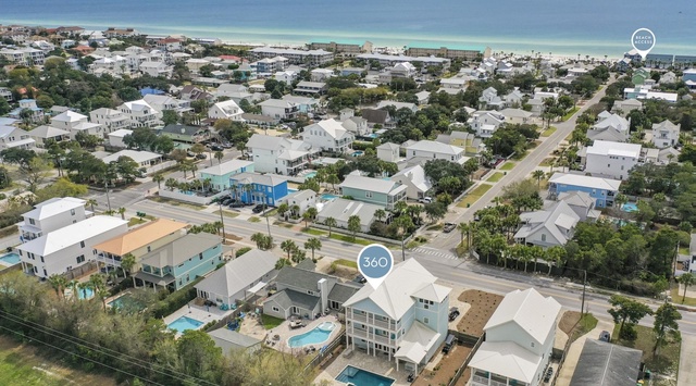  Five-minute walk direct path to public beach access, or a quick Golf Cart ride
