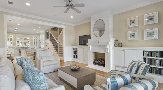 First Floor: Living Room