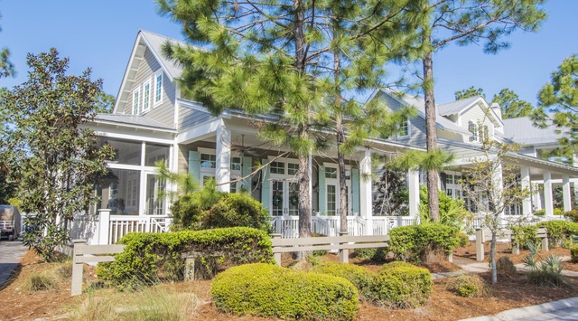 Watercolor "Come and Beach It" 87 Wisteria Way