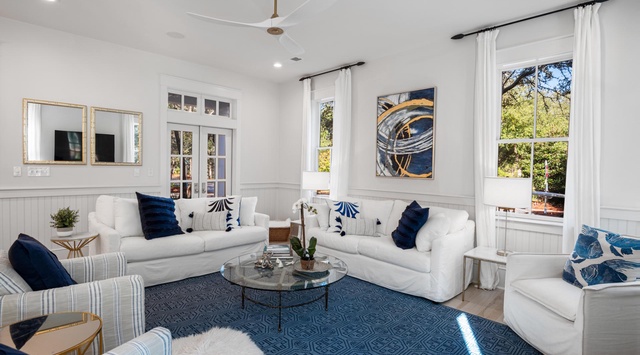 First Floor: Living Area