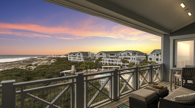  Beautiful sunset from balcony