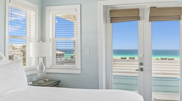 Wake up to breathtaking ocean views right from your bed. Step onto your private balcony and let the turquoise waves greet your morning.