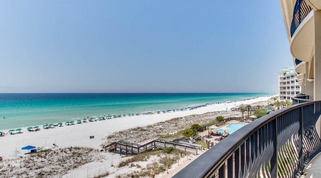 Unit 301 Balcony with Gulf View