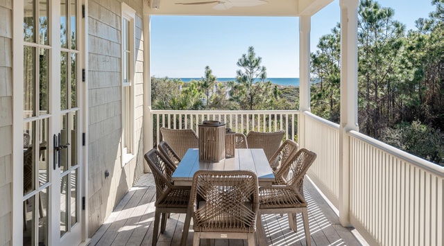 Second Floor: Porch with Outdoor Dining