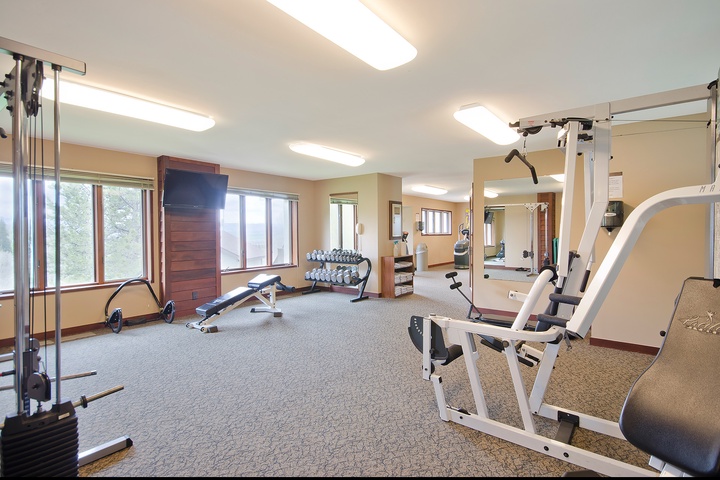 Stay active and energized with your own well-equipped fitness center. Natural light floods the space through large windows, making your workouts feel refreshing and motivating.
