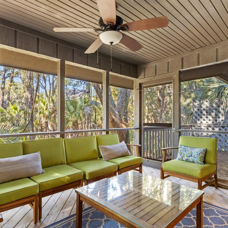 Screened porch