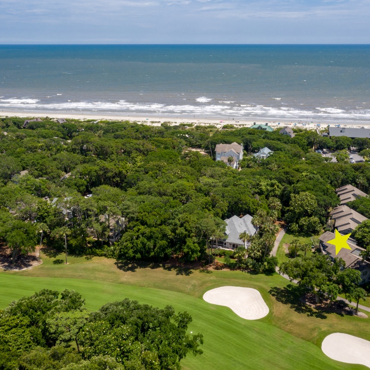 Aerial View of Villa