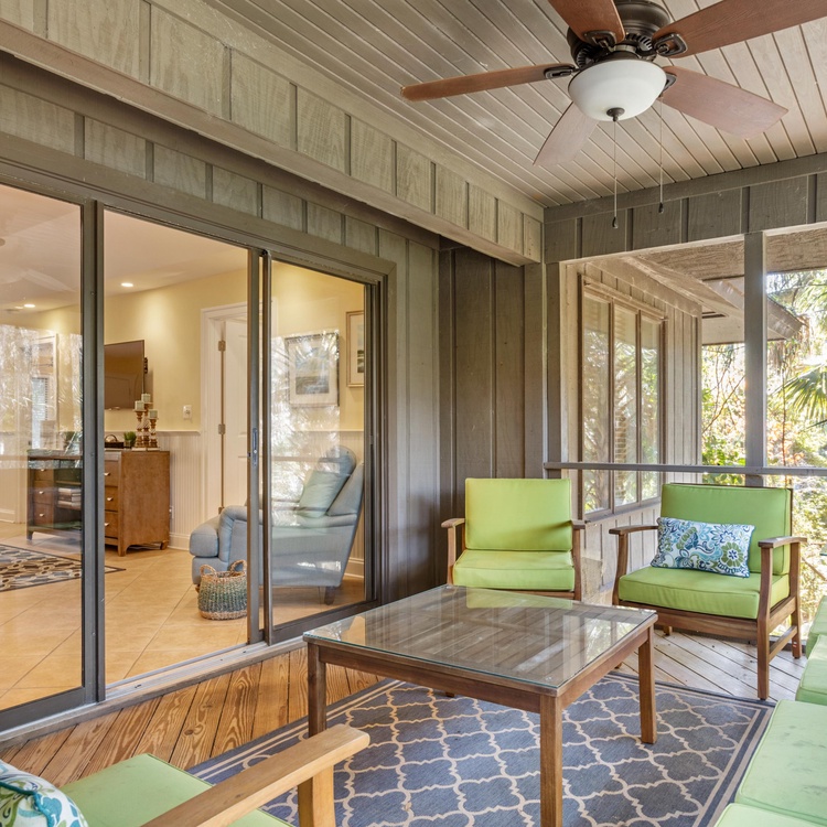 Screened porch