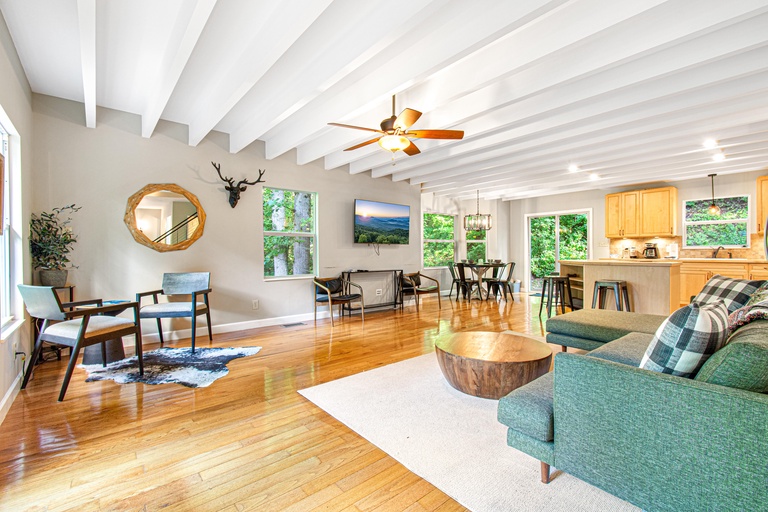 Open Floorplan & Modern Decor