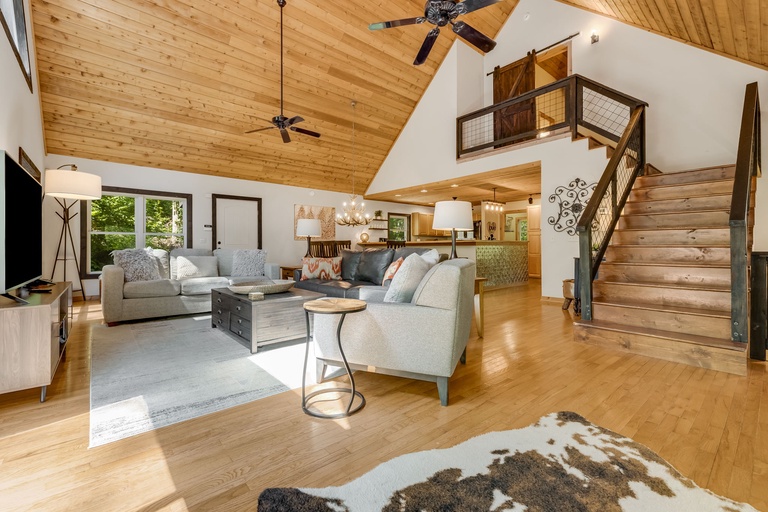 Open Floor Plan Living Area