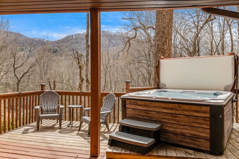 Hot Tub - A Relaxing Soak After Mountain Adventures