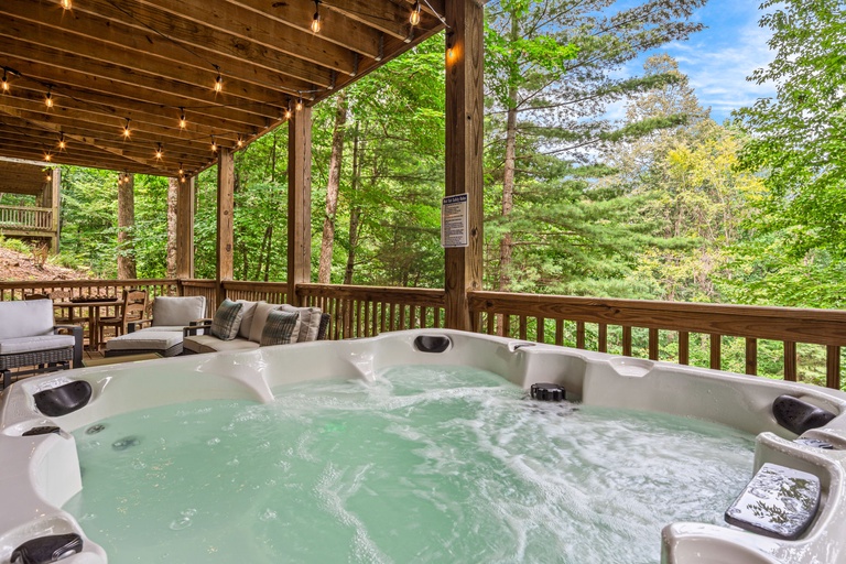 Bubbling Hot Tub