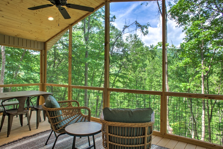 Enjoy the Relaxing Wooded Views