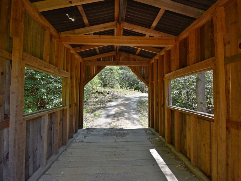 Covered Bridge with 8 Foot Clearance