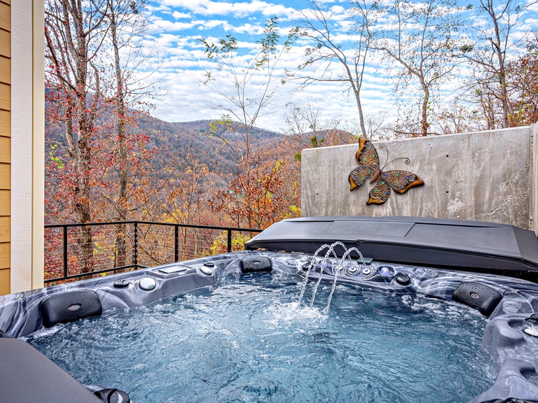 Enjoy a Soak in Your Private Hot Tub