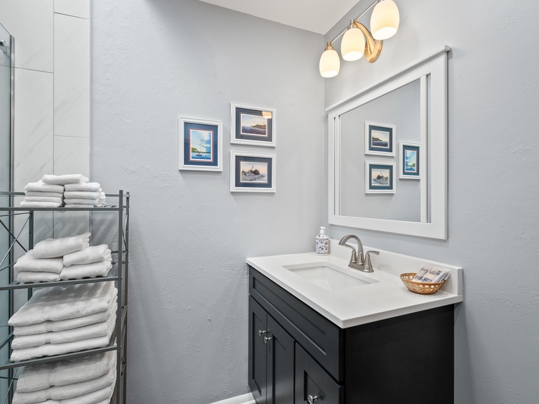Bathroom 2 -with Walk in Shower on the second Floor