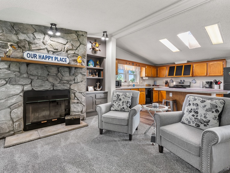 New furniture and carpet