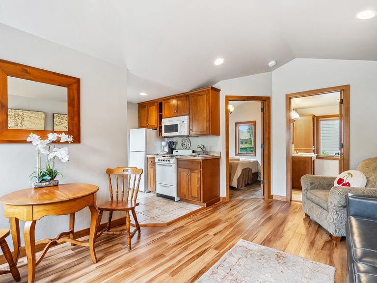 Large Living Space with Kitchenette