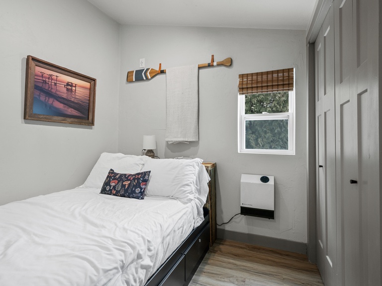 Bedroom 2 offers full size bed