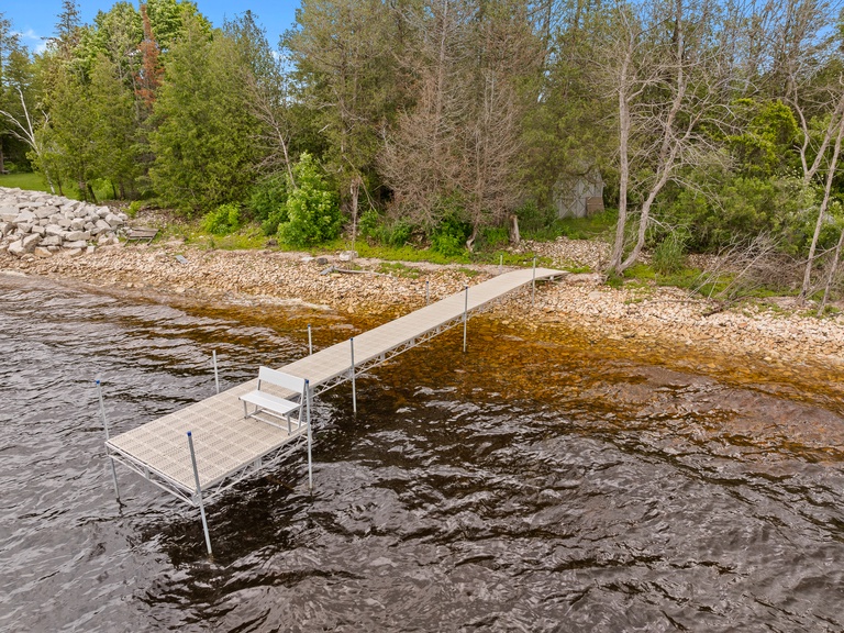 Dock for your use (please, not for tying up watercraft)