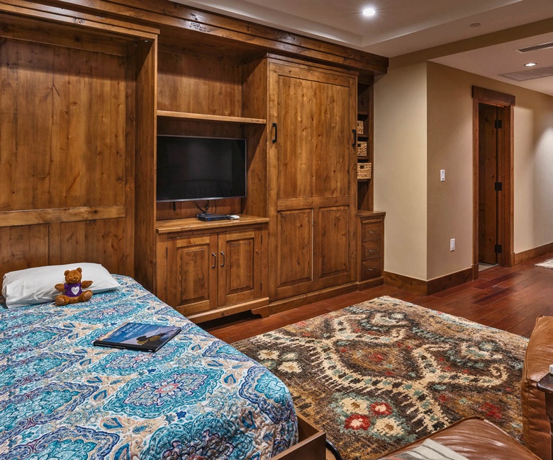 Loft, Upper Level - Two twin Murphy beds (one shown)