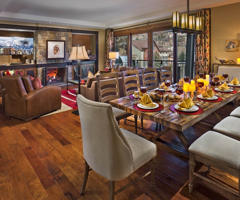 Dining Area, Main Level - Open-concept layout with seating for ten