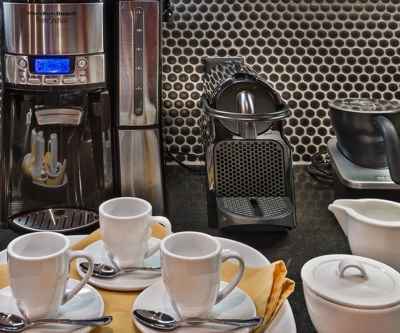 Kitchen, Main Level - Nespresso coffee station