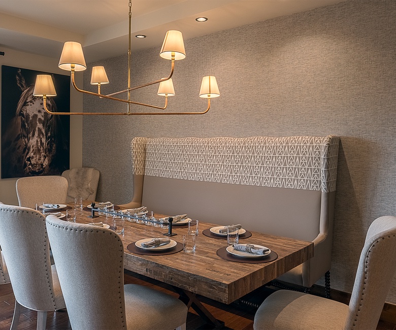 Dining Area, Main Level - Table with booth seating
