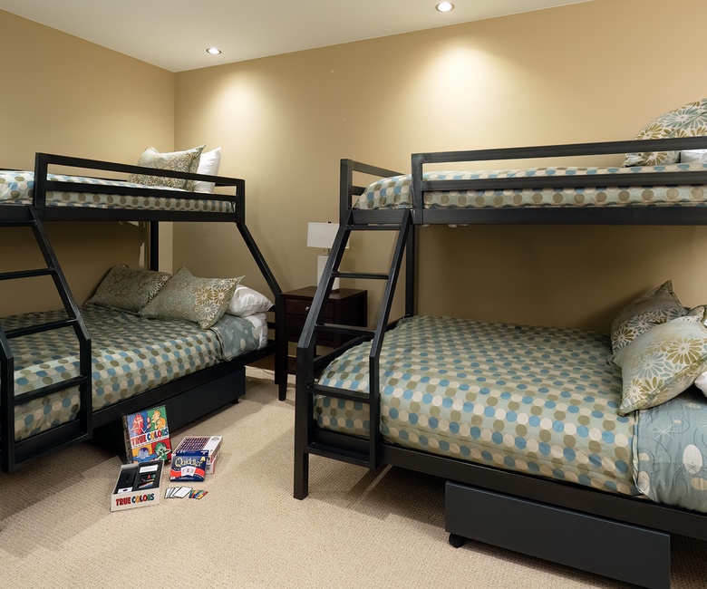 Bedroom 3, Main Level - Bunkroom 2 with two twin over twin bunks