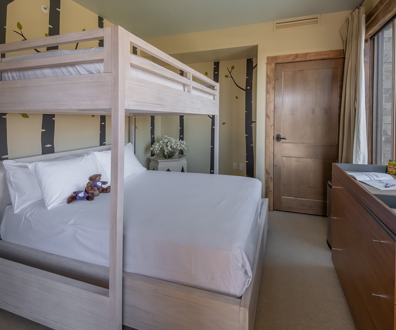 Bedroom 3, Main Level - Bunkroom with twin-over-queen bunk beds