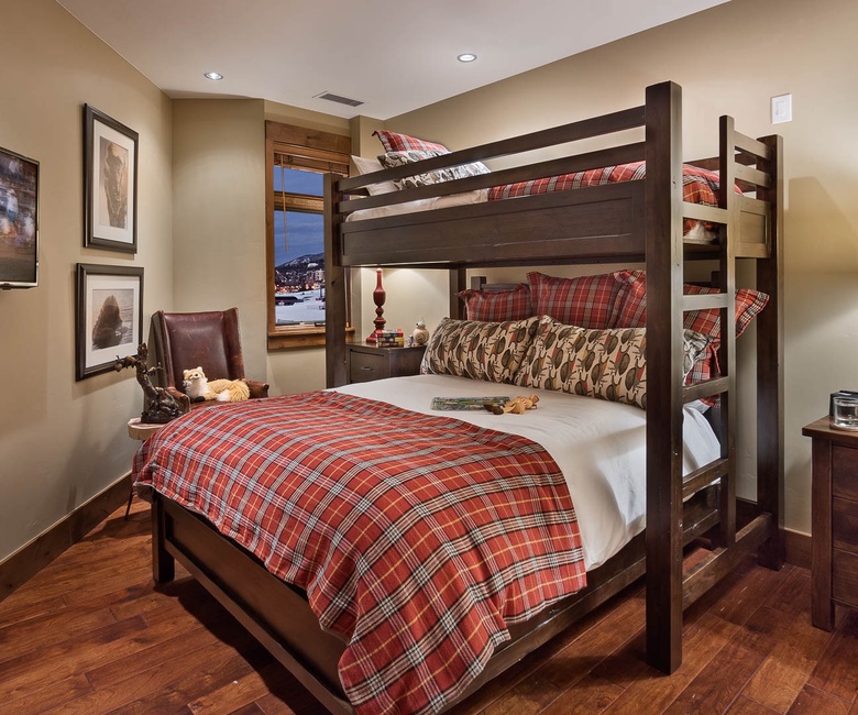 Bedroom 3, Main Level - XL twin-over-queen bunk