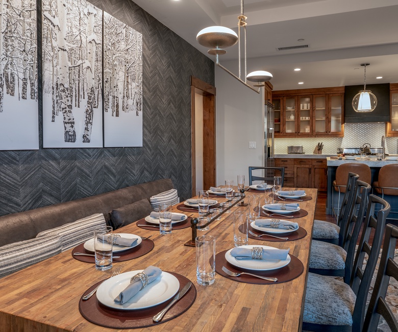 Dining Area, Main Level - Table with seating for 10