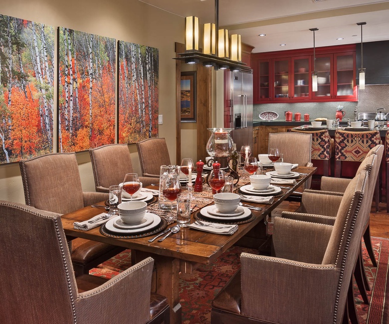 Dining Area, Main Level - Dining table with seating for ten