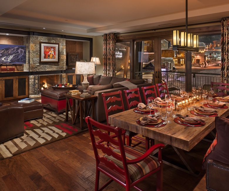 Dining Area, Main Level - Large dining table with seating for ten