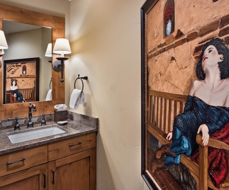 Powder Room, Main Level