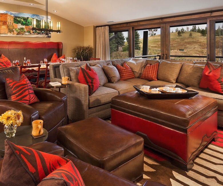 Great Room, Main Level - Open seating area with views