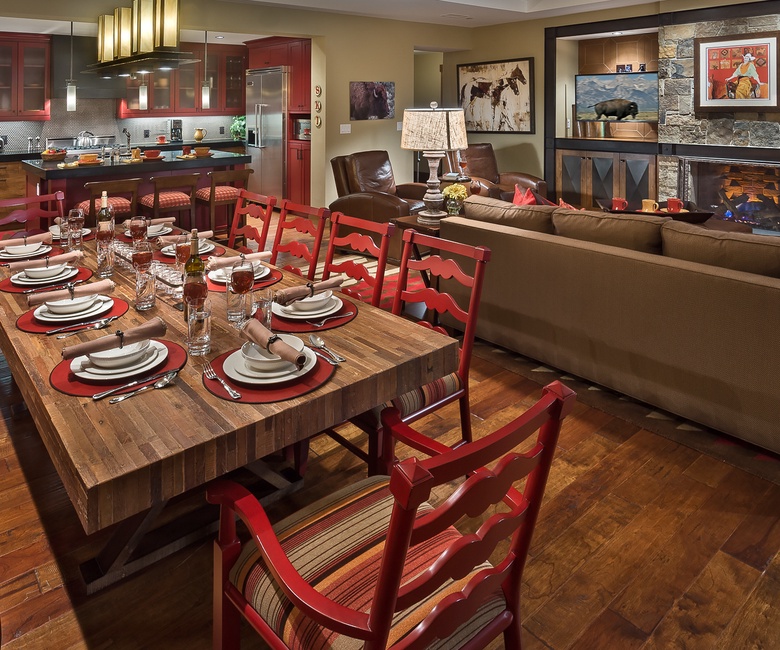 Dining Area, Main Level - Seating for ten