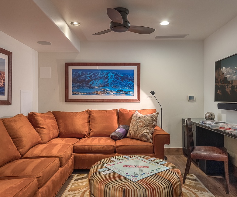 Family Room, Main Level - Comfortable media area