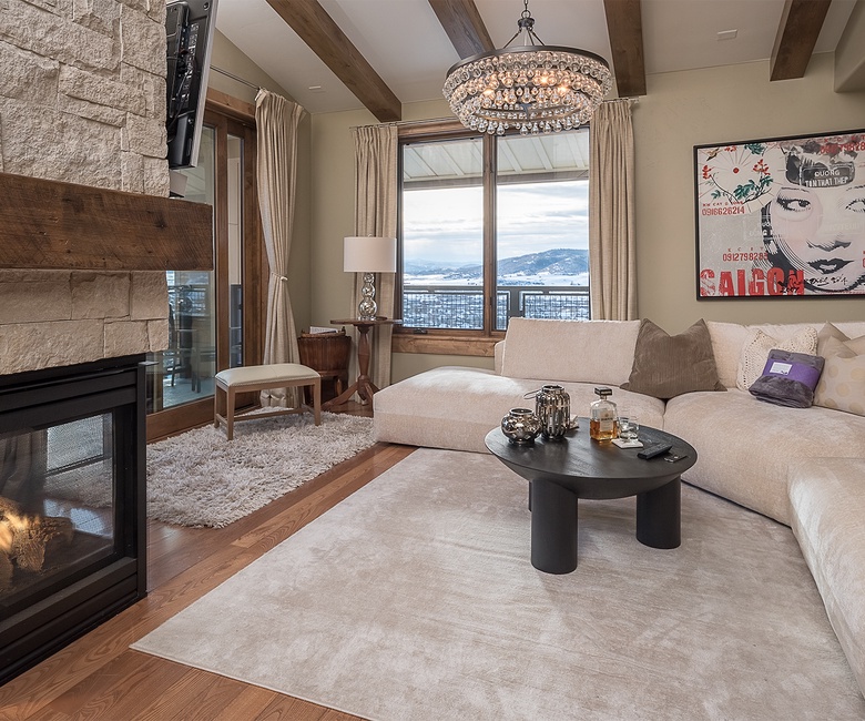 Great Room, Main Level - Enjoy the mountain views.